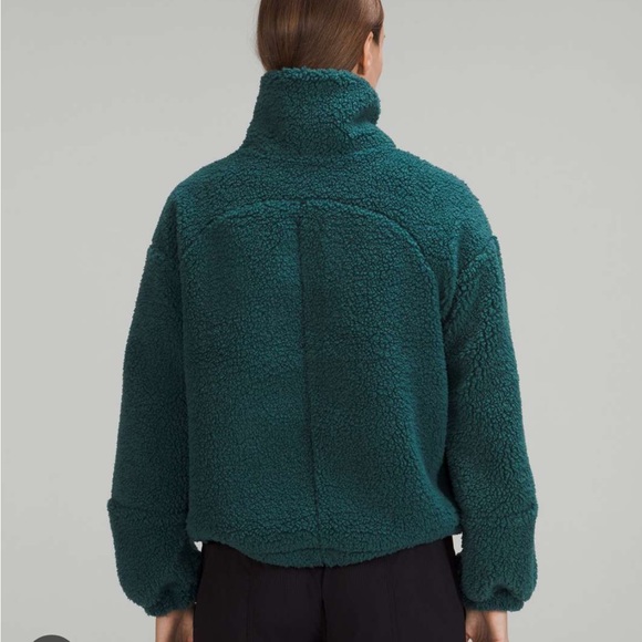 Lululemon Cinchable Fleece Zip Up - Picture 7 of 8